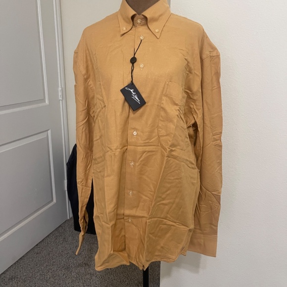 NWT Jack Lipson long sleeve shirt size M, 70% viscose and 30% cotton. - Picture 2 of 5